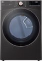 LG - 7.4 Cu. Ft. Stackable Smart Electric Dryer