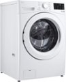 LG - 5.0 Cu. Ft. High-Efficiency Front Load Washer with 6Motion Technology - White