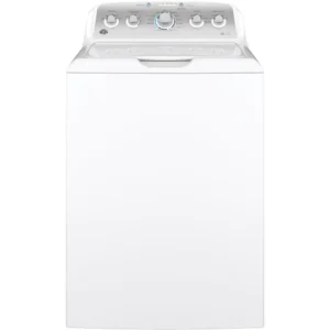 GE - 4.5 cu ft Top Load Washer with Precise Fill, Deep Fill, Deep Clean and Deep Rinse - White