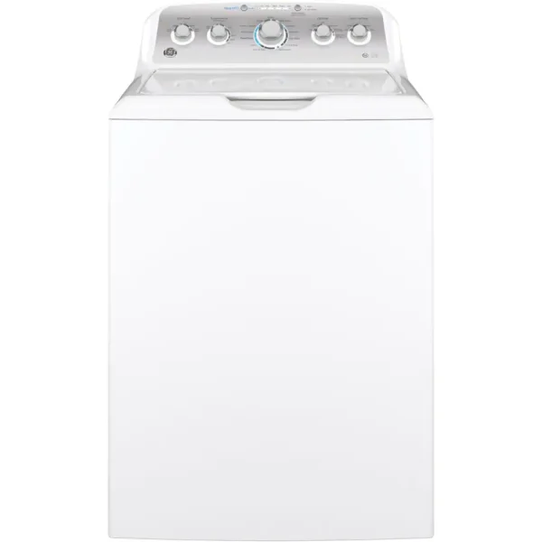 GE - 4.5 cu ft Top Load Washer with Precise Fill, Deep Fill, Deep Clean and Deep Rinse - White